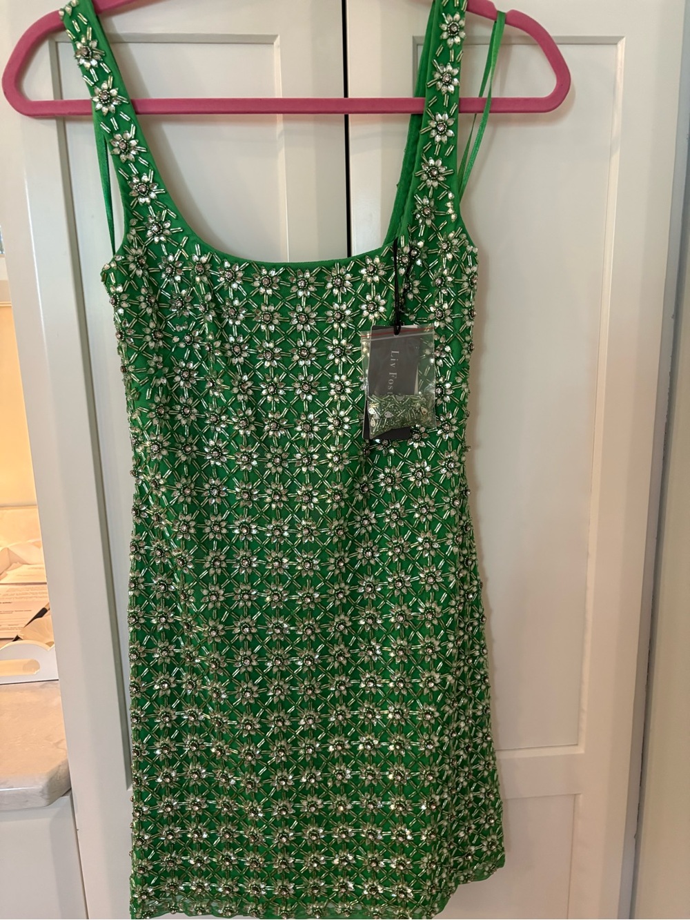 NWT Liv Foster Beaded dress